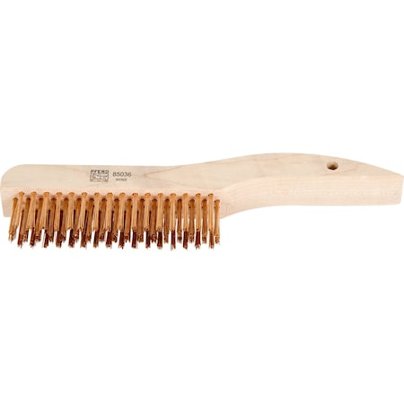 Pferd 5-1/4 in L Handle, 5 in L Brush, Hardwood 85036